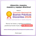 Concurso Nacional de Buenas Prácticas Docentes 2026